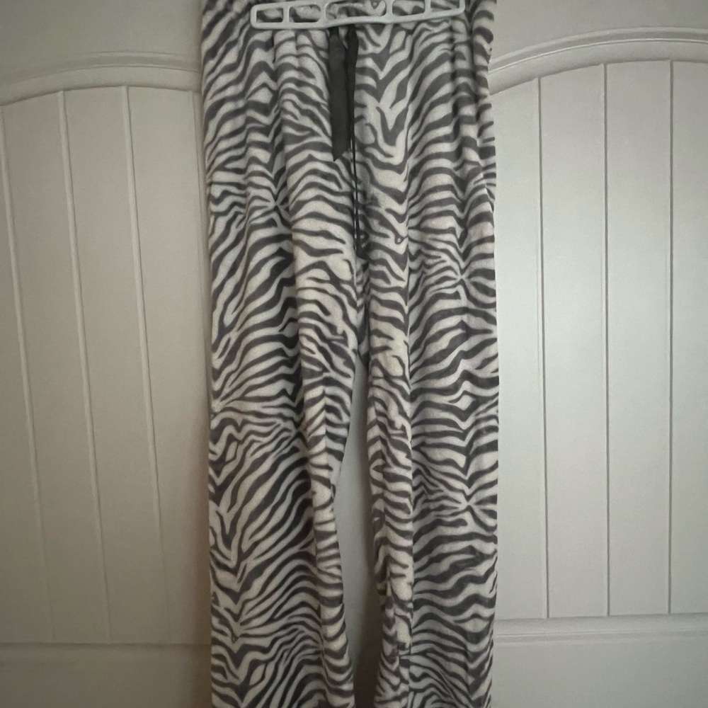 Zebra Print Women's PJ pants